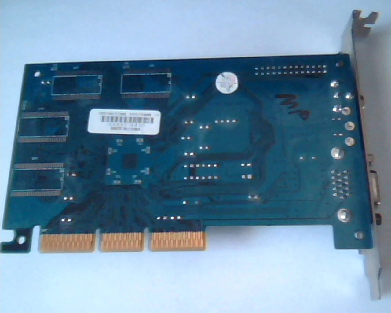 AGP card GeForce2MX 200 64MB TV 2MX GF2 VGA - image 4