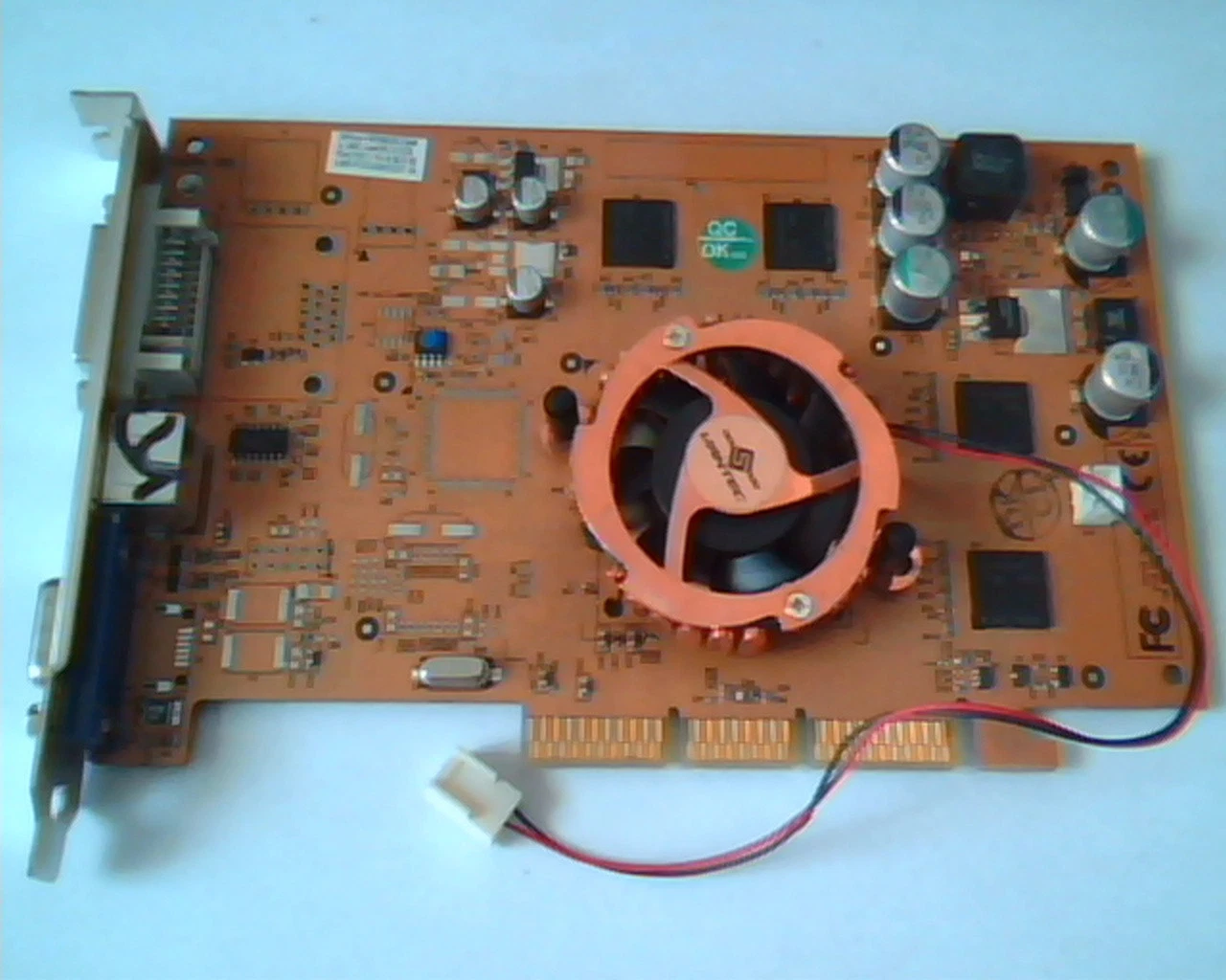 AGP card GeForce 4 MX440-8X D64M KA084/085 A-G481-A64DN-D73SBDVI VGA S-Video