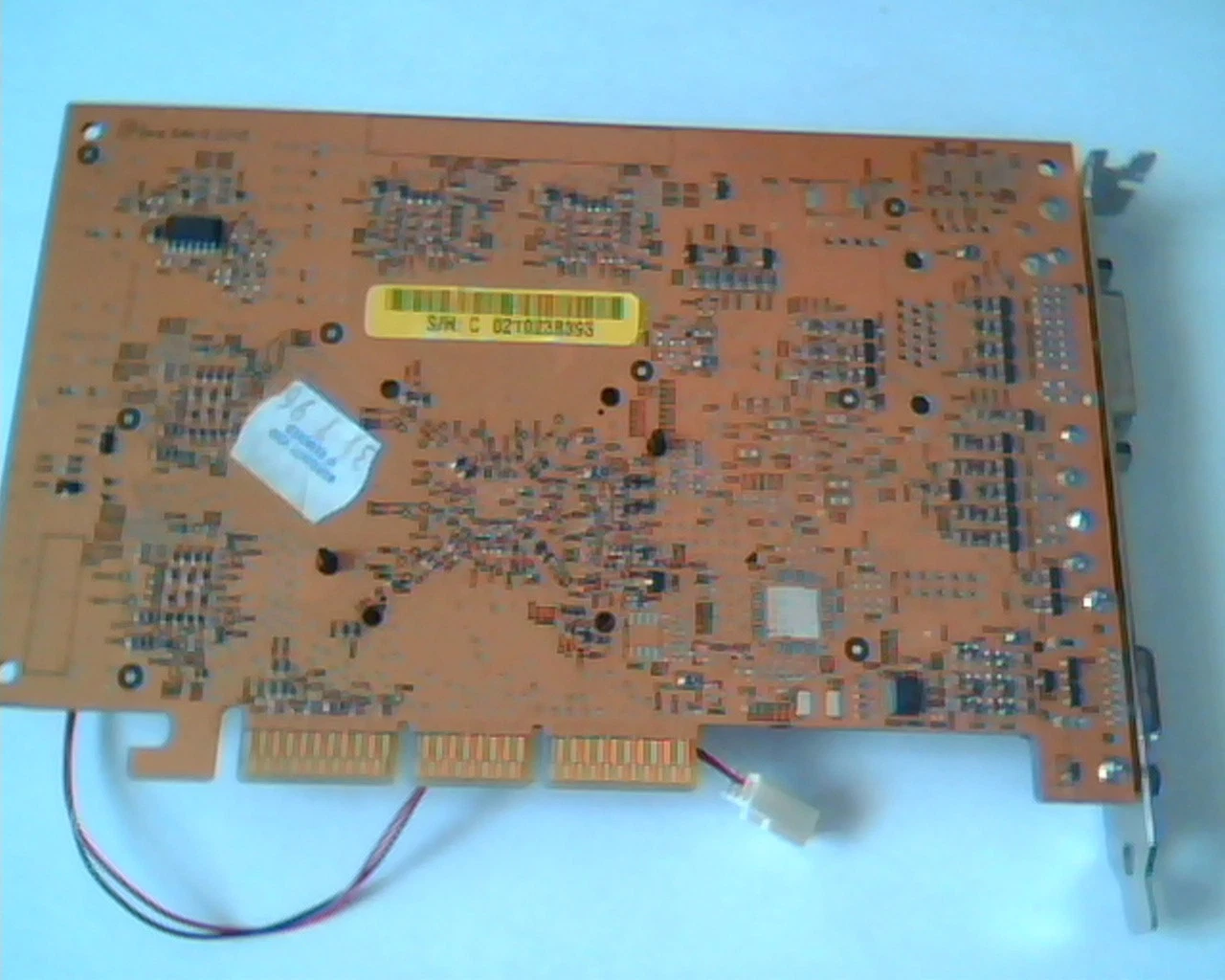 AGP card GeForce 4 MX440-8X D64M KA084/085 A-G481-A64DN-D73SBDVI VGA S-Video - image 3