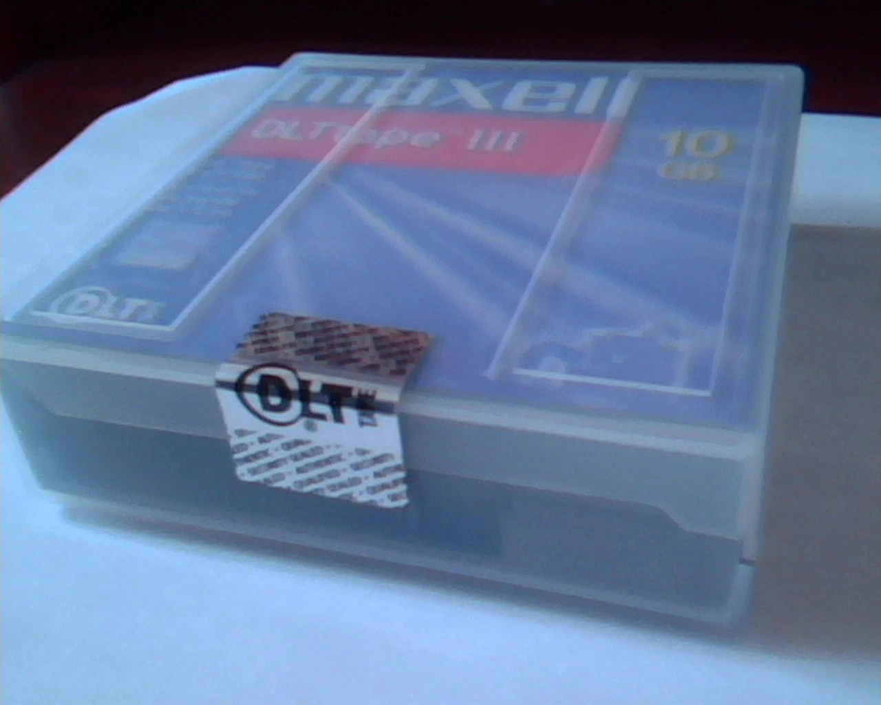 Maxell DLTtape III 1/2 inch tape cartridge 10GB/20GB DLT - NEW SEALED - image 2