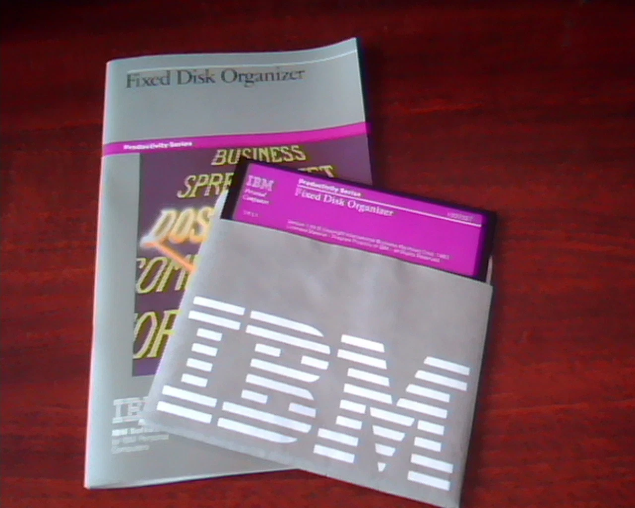 Fixed Disk Organizer IBM - Productivity Series - Floppy + manual - image 5
