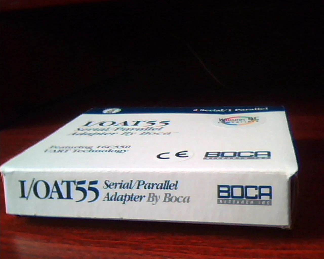 BOCA I/OAT55 Serial Parallel Adapter 16C550 UART Technology - Guide + Adapter - image 2