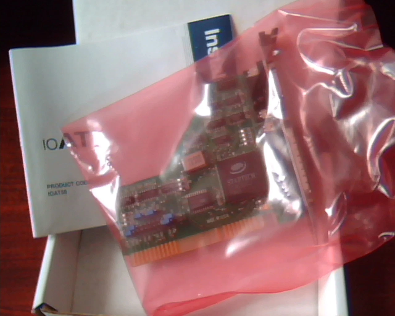 BOCA I/OAT55 Serial Parallel Adapter 16C550 UART Technology - Guide + Adapter - image 3
