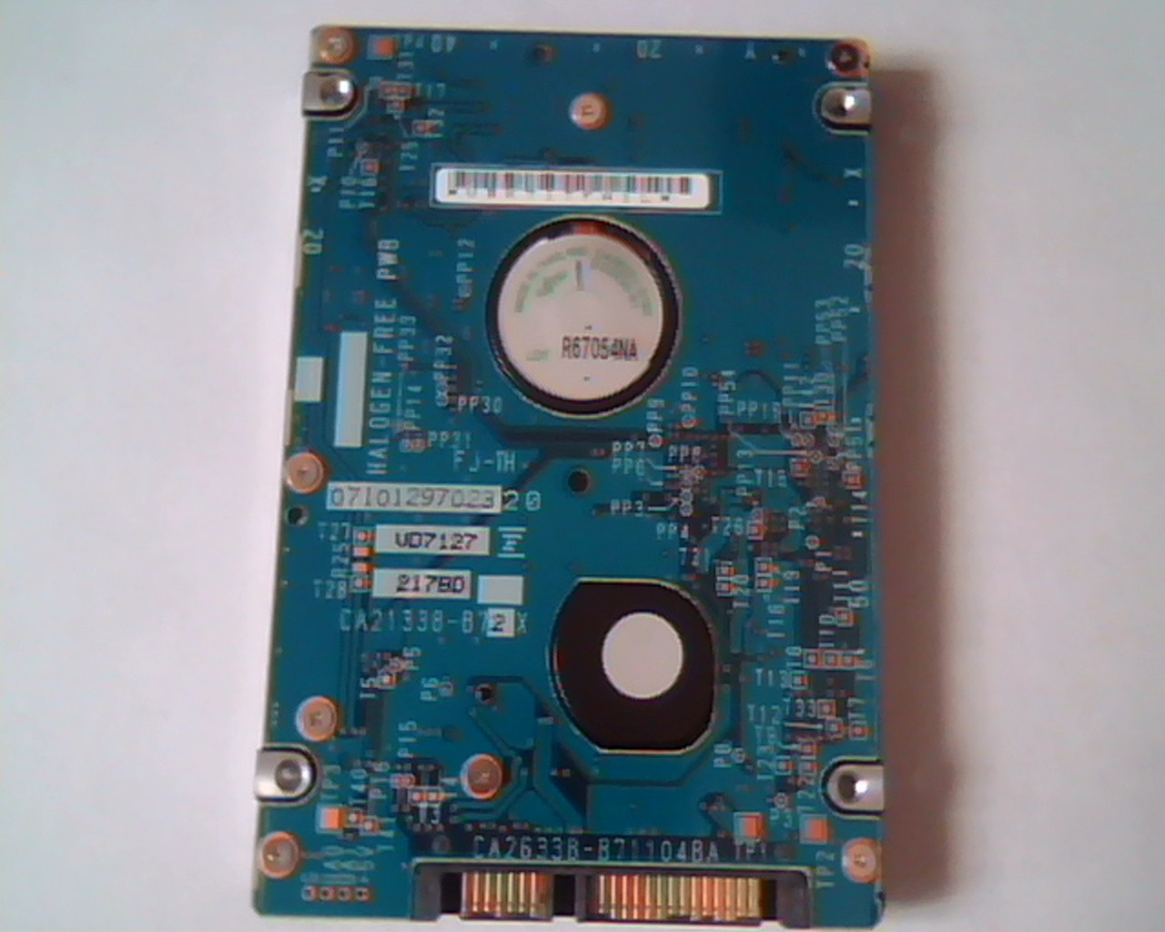 2.5 Hard Disk Drive Fujitsu MHV2080BS CA06672-B708 2007-02 80GB 156301488 SATA - image 5