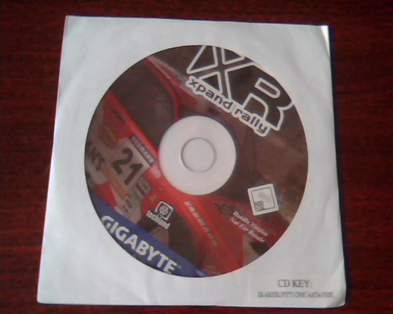 CD XR XP and Rally Gigabyte Tech New Sealed