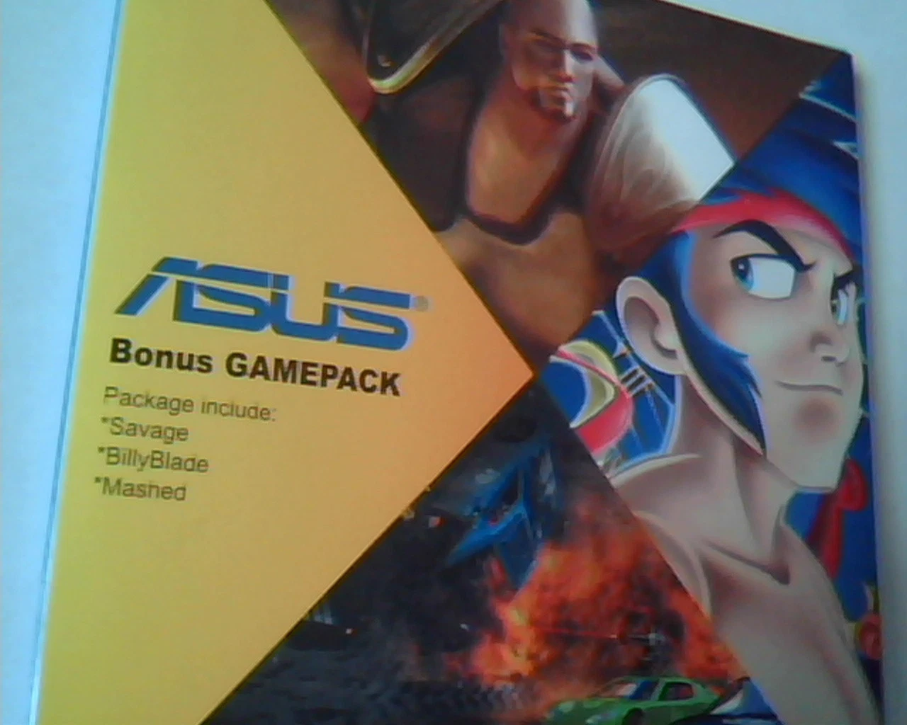 CD ASUS Bonus Gamepack Savage BillyBlade Mashed PC gaming - Set of 3 - image 2