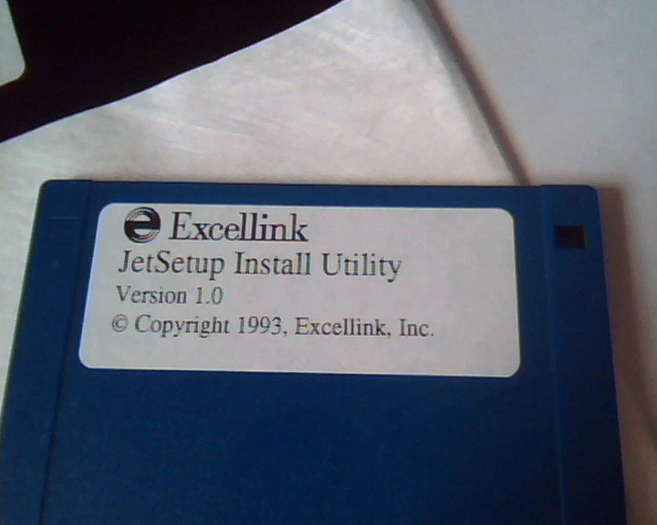 Excellink JetSetup Install Utility Version 1.0 1993 floppy disks - image 2