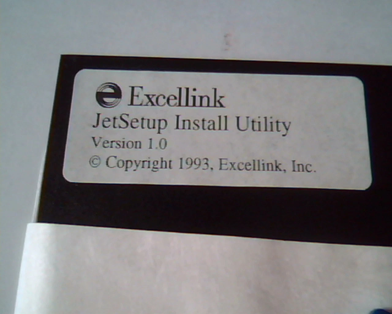 Excellink JetSetup Install Utility Version 1.0 1993 floppy disks - image 3