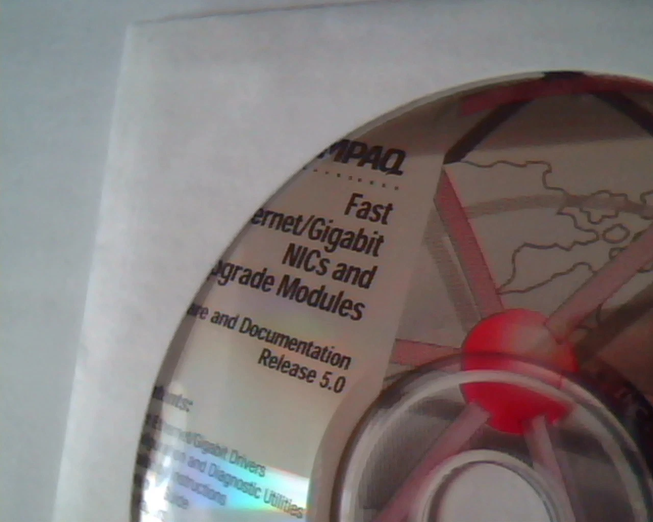 CD Compaq Fast Ethernet Gigabit NICs and Upgrade Modules Release 5.0 New Sealed - image 2