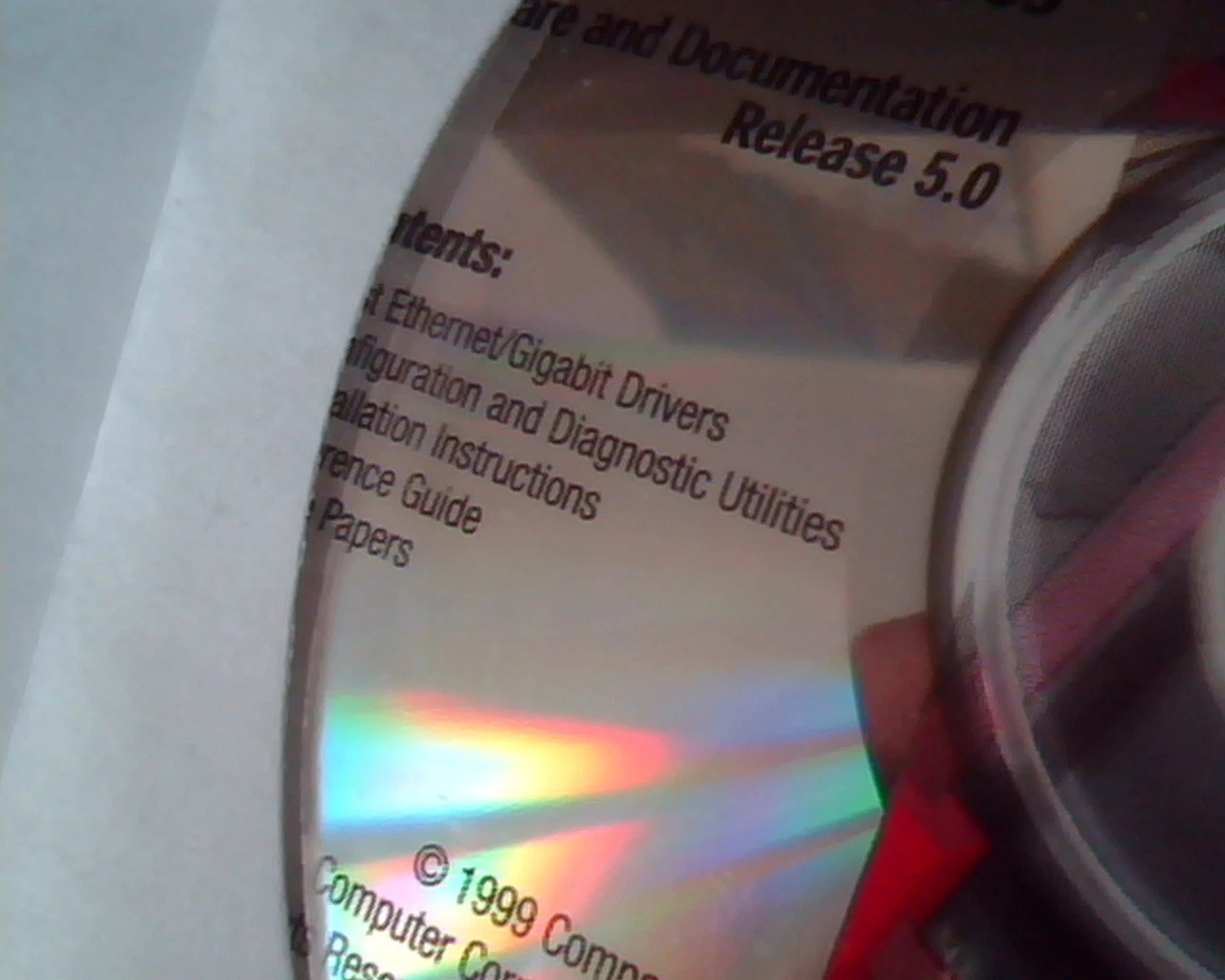 CD Compaq Fast Ethernet Gigabit NICs and Upgrade Modules Release 5.0 New Sealed - image 3