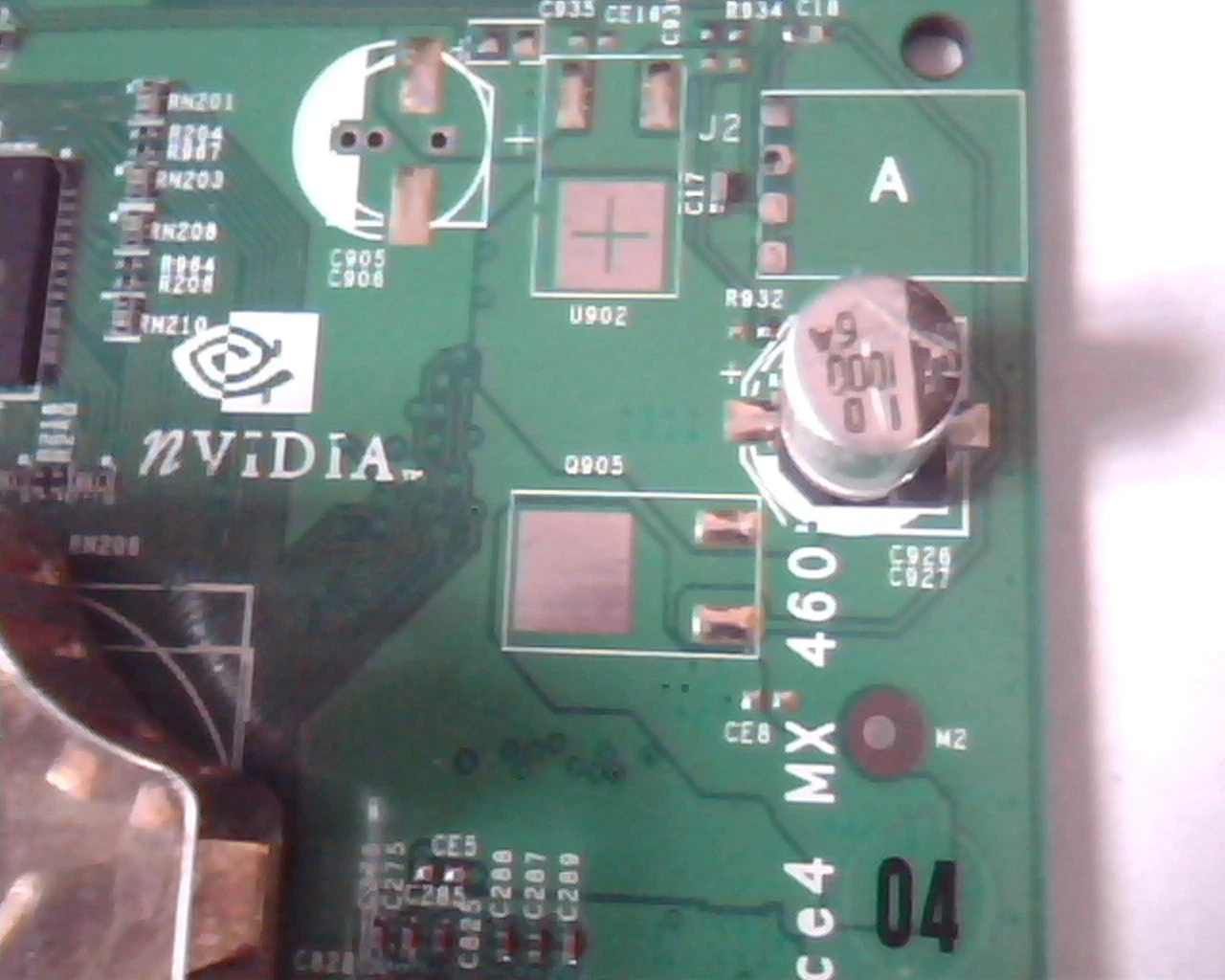 AGP card MSI Nvidia P600 G4MX460-VT AV-out VGA S-out S-in Video N1996 MX460 - image 3