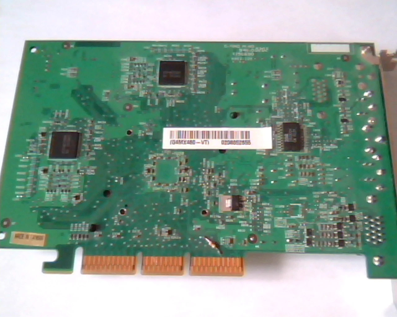 AGP card MSI Nvidia P600 G4MX460-VT AV-out VGA S-out S-in Video N1996 MX460 - image 5