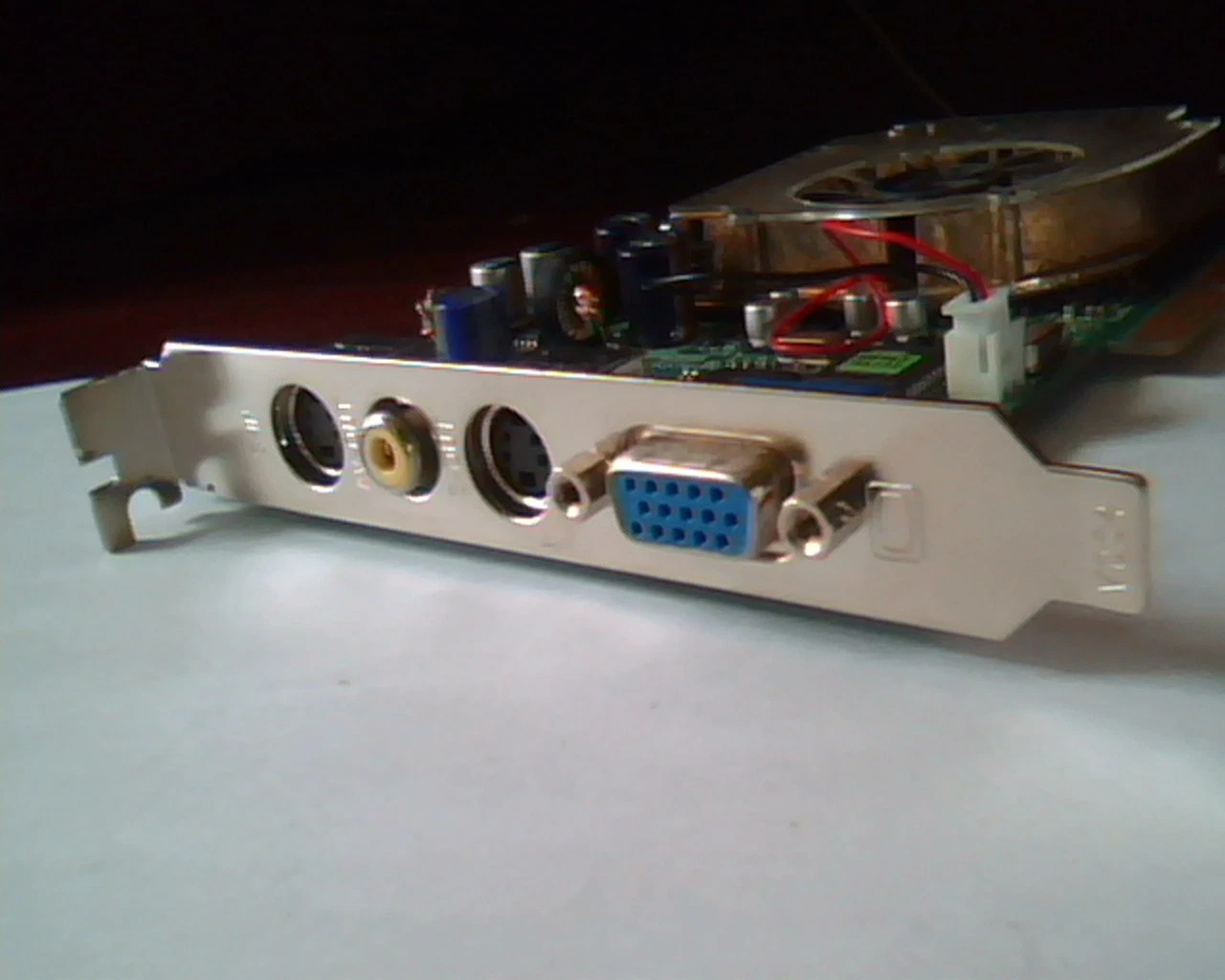 AGP card MSI Nvidia P600 G4MX460-VT AV-out VGA S-out S-in Video N1996 MX460 - image 6