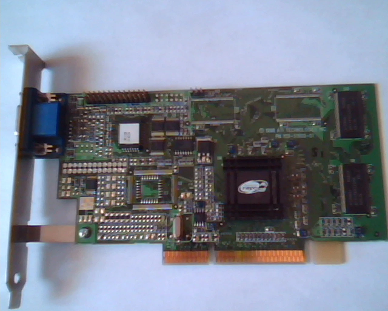 AGP card ATI Rage RAGE128 32M 109-51900-01 VGA 1025-62000 R128 video graphics