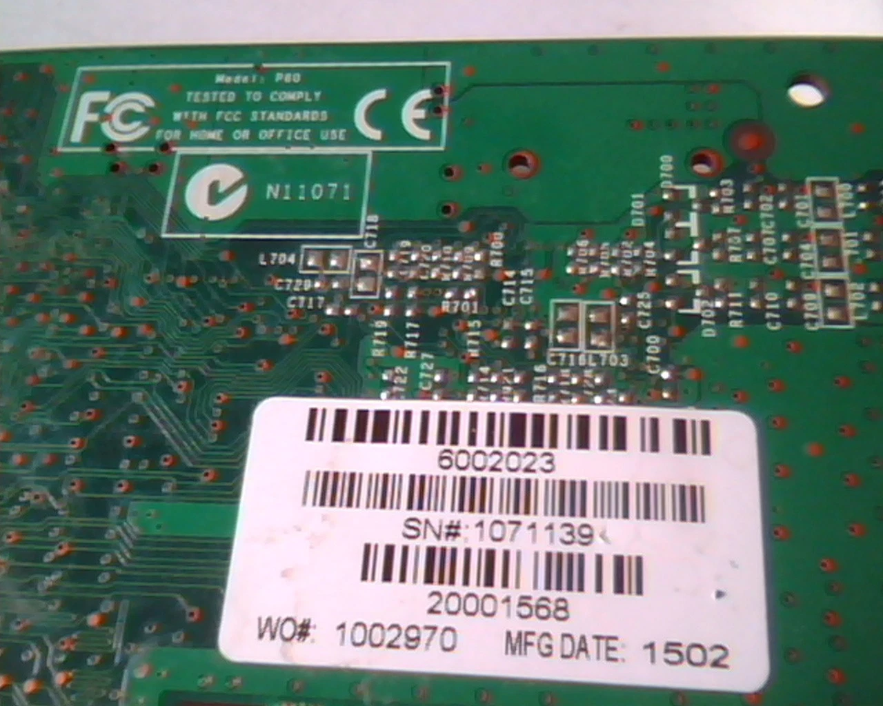 AGP card NVIDIA GeForce 2MX NV875.0 Rev B 200 P60 6002023 VGA - image 4