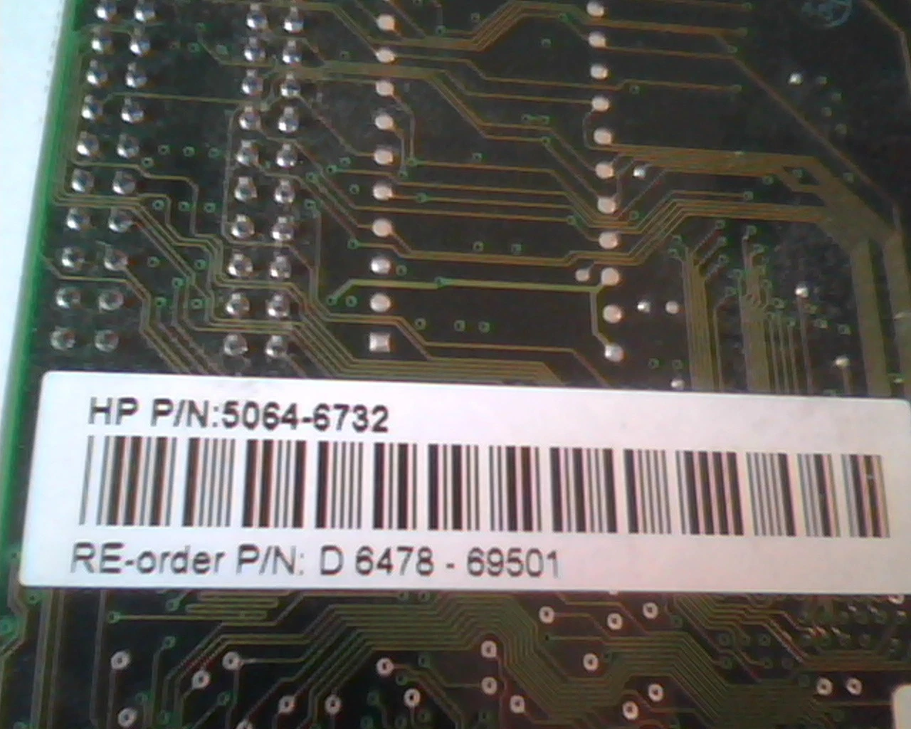 AGP card GLoria Synergy 4+4 HP 5064-6732 D 6478-69501 VGA - image 4