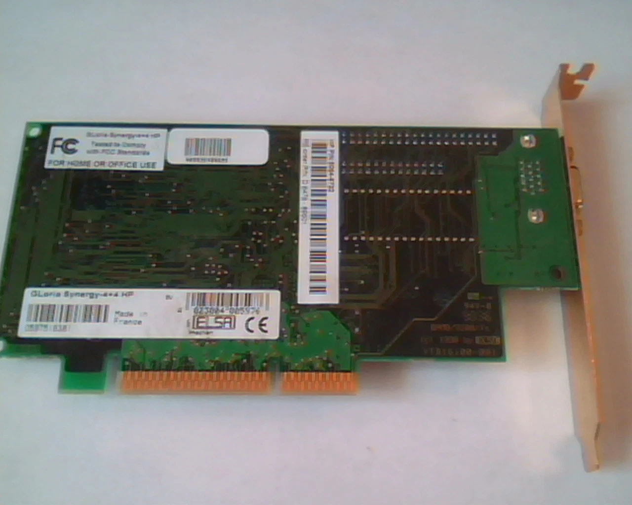 AGP card GLoria Synergy 4+4 HP 5064-6732 D 6478-69501 VGA - image 5