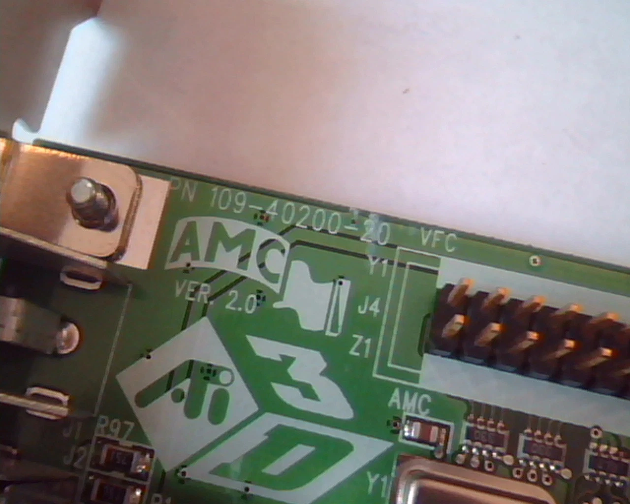 Video Graphics Card AGP TI Rage 3D 2X 109-40200-20 RagePro 1024200400 Comp VGA - image 2