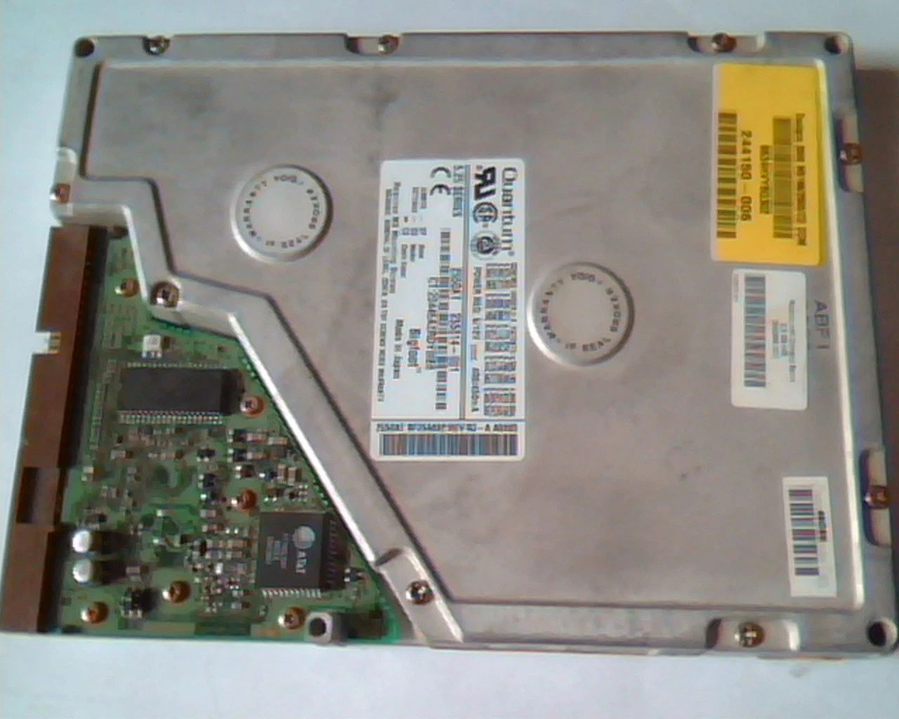 Hard Drive Disk Quantum Bigfoot 2550AT 5.25 BF25A011 BF25A492 Rev 03-A A0103