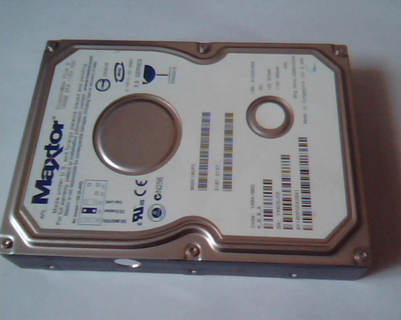 Hard Drive Disk IDE Maxtor DiamondMax Plus 9 160GB TAR41BW0 312581808 5187-2137