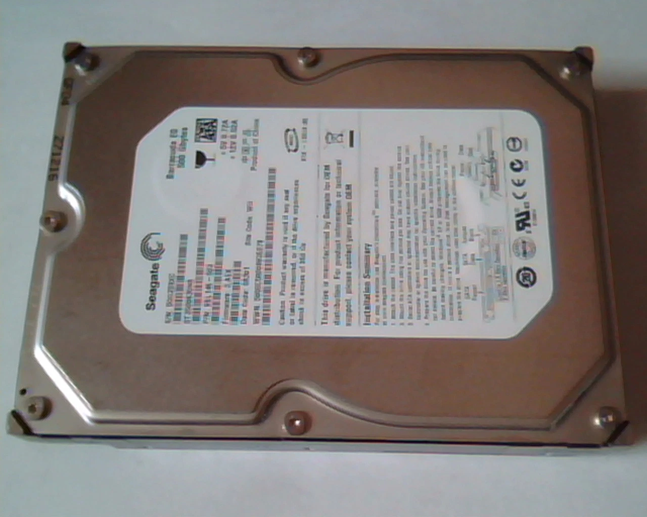 Hard Drive Disk SATA Seagate Barracuda ES 500GB ST3500630NS 9BL146-503 3.AEK WU