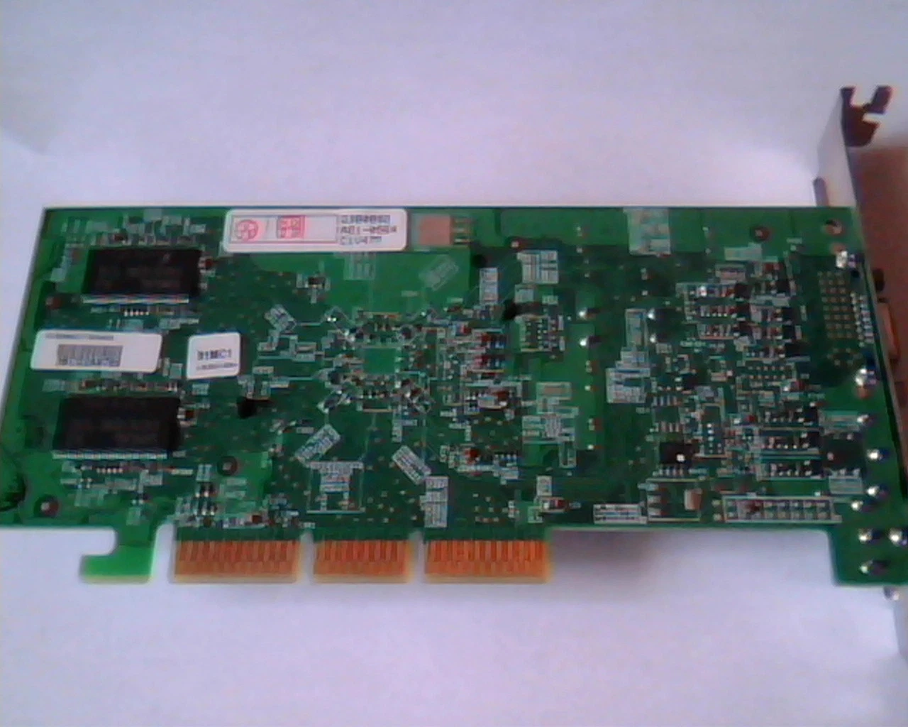 AGP card ASUS V9180Magic T 64M 4L A21-0564 C1V47F S-Vid VGA Comp V9180 - image 5
