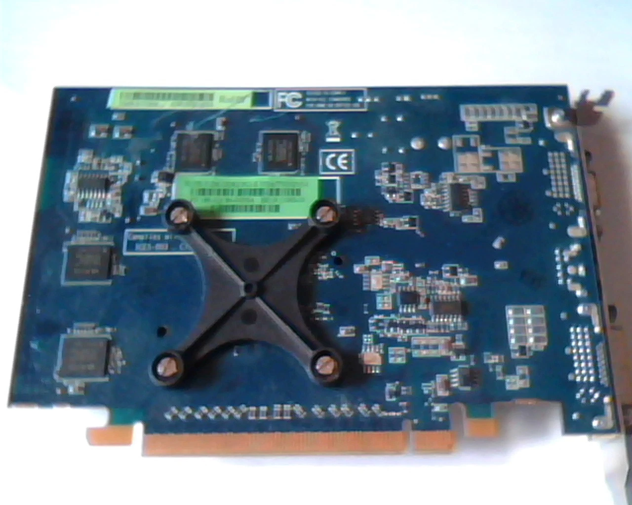 PCI-E express card 109-A67631-00 X1550 512M DDR2 188-0QC84-0H5SA 11093-19 DVI TV - image 4