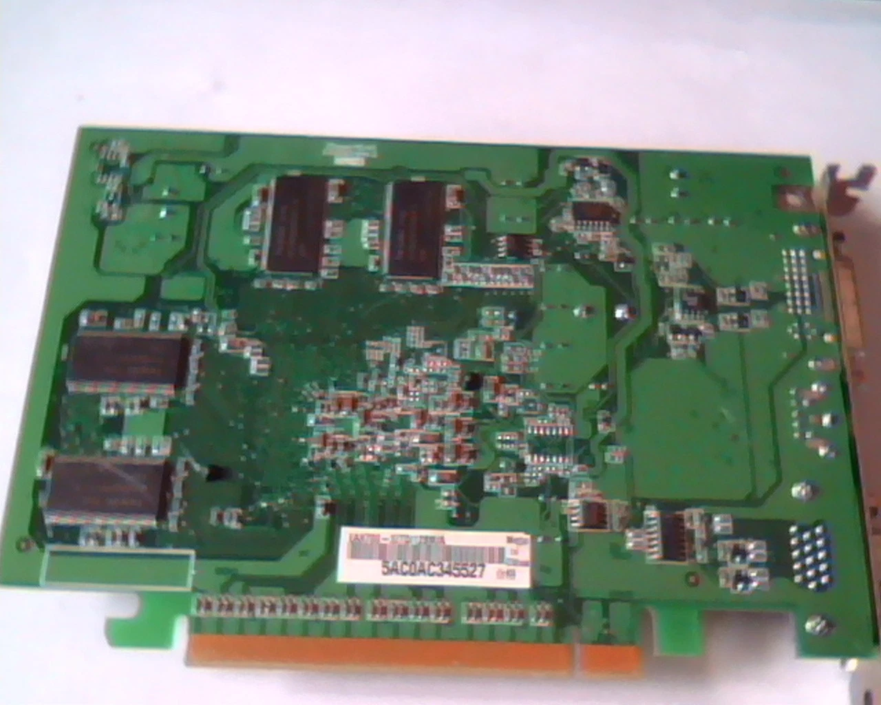 PCI-E express card ASUS A387C2 Rev 1.00a 08-170076810 EAX700-X 128M VGA DVI Vid - image 5