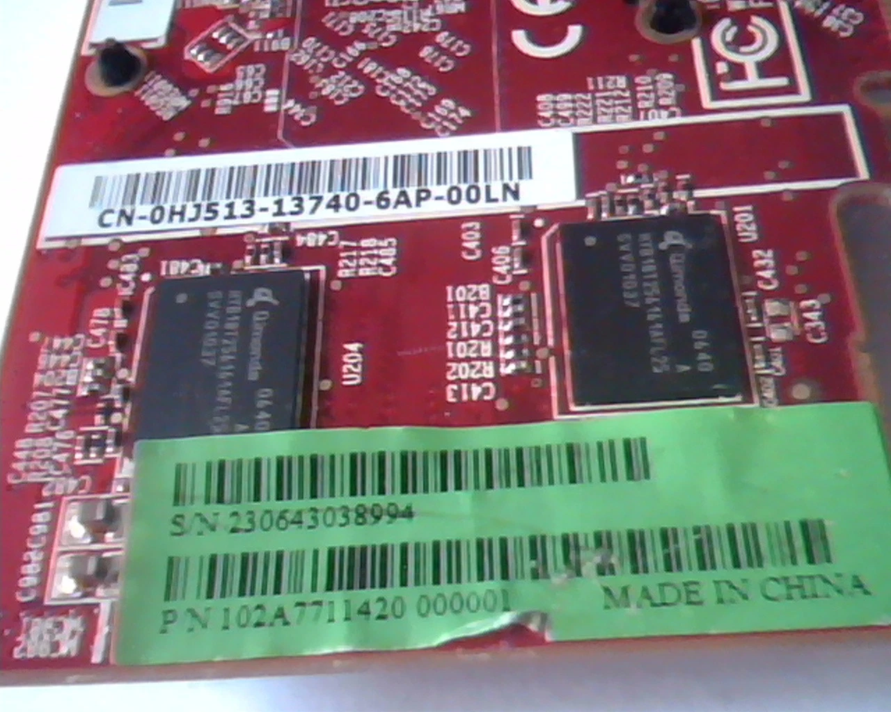 PCI-E express card ATI 109-A77131-20 102A7711420 A00 Video DVI - image 5