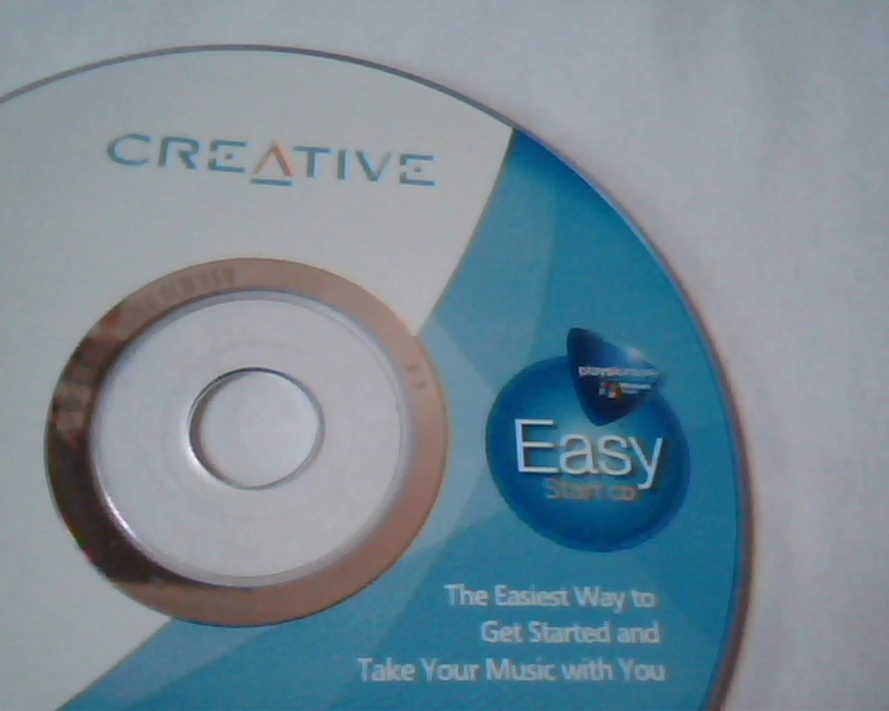 CD Creative Easy Start CD Music Playsforsure Microsoft - image 2