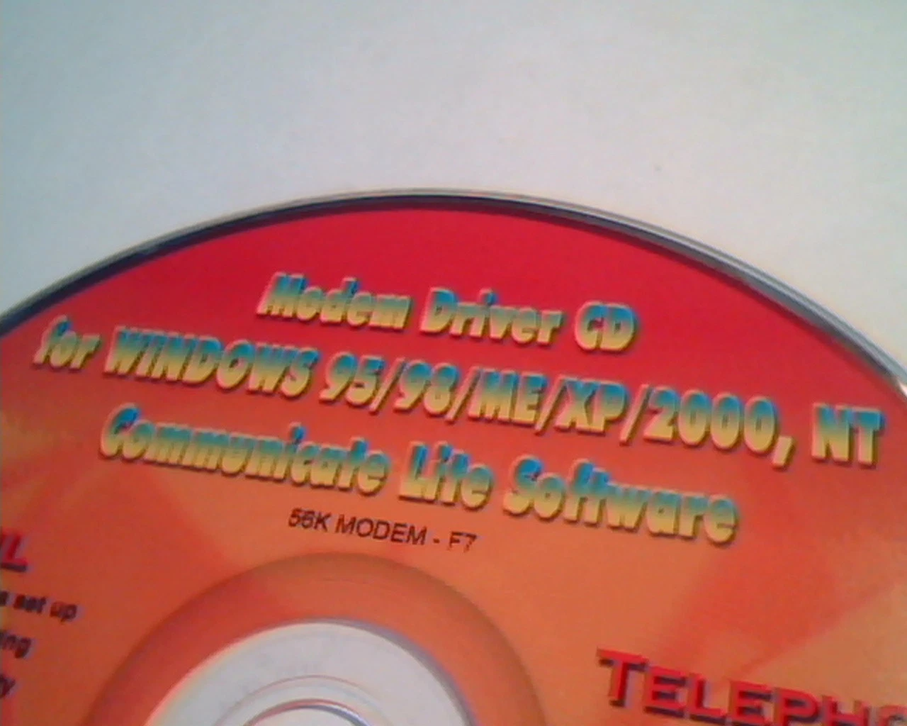 CD Modem Driver CD Communicate Lite Systems Windows 95/98/ME/XP/2000 NT 56K - image 2