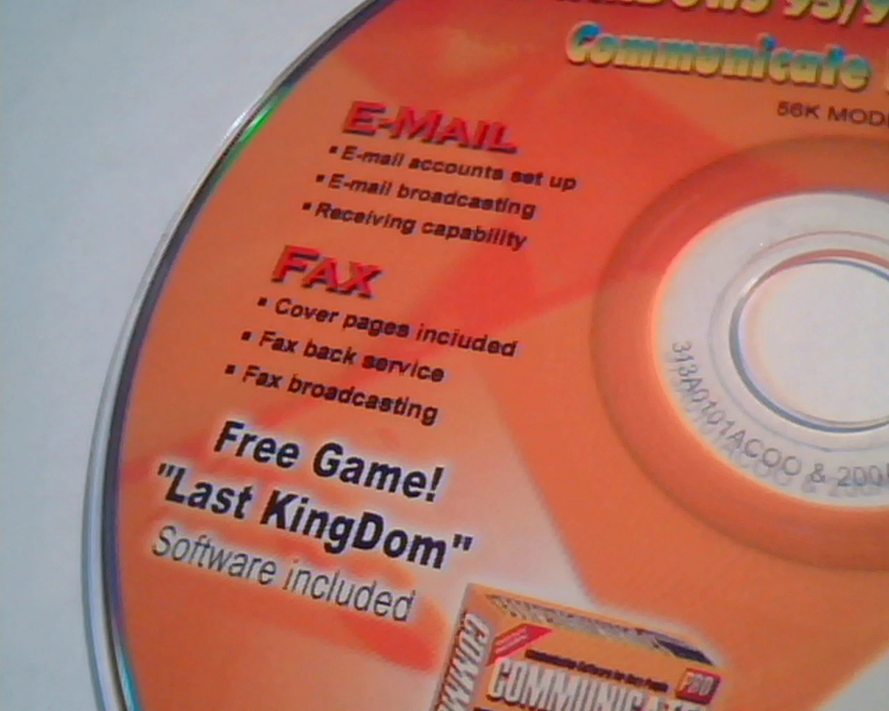 CD Modem Driver CD Communicate Lite Systems Windows 95/98/ME/XP/2000 NT 56K - image 3