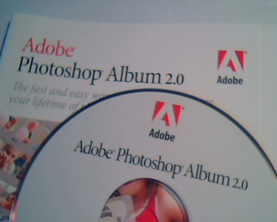 CD Adobe PhotoShop Album 2.0 with manual - Organize and share photos — image 2