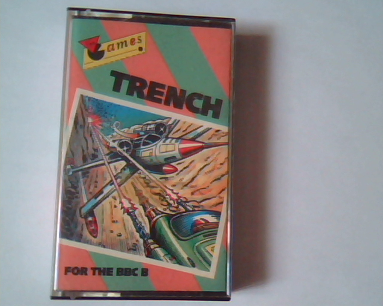 Cassette Tape Games TRENCH for the BBC B - by Phil Wilkes save the universe - image 2
