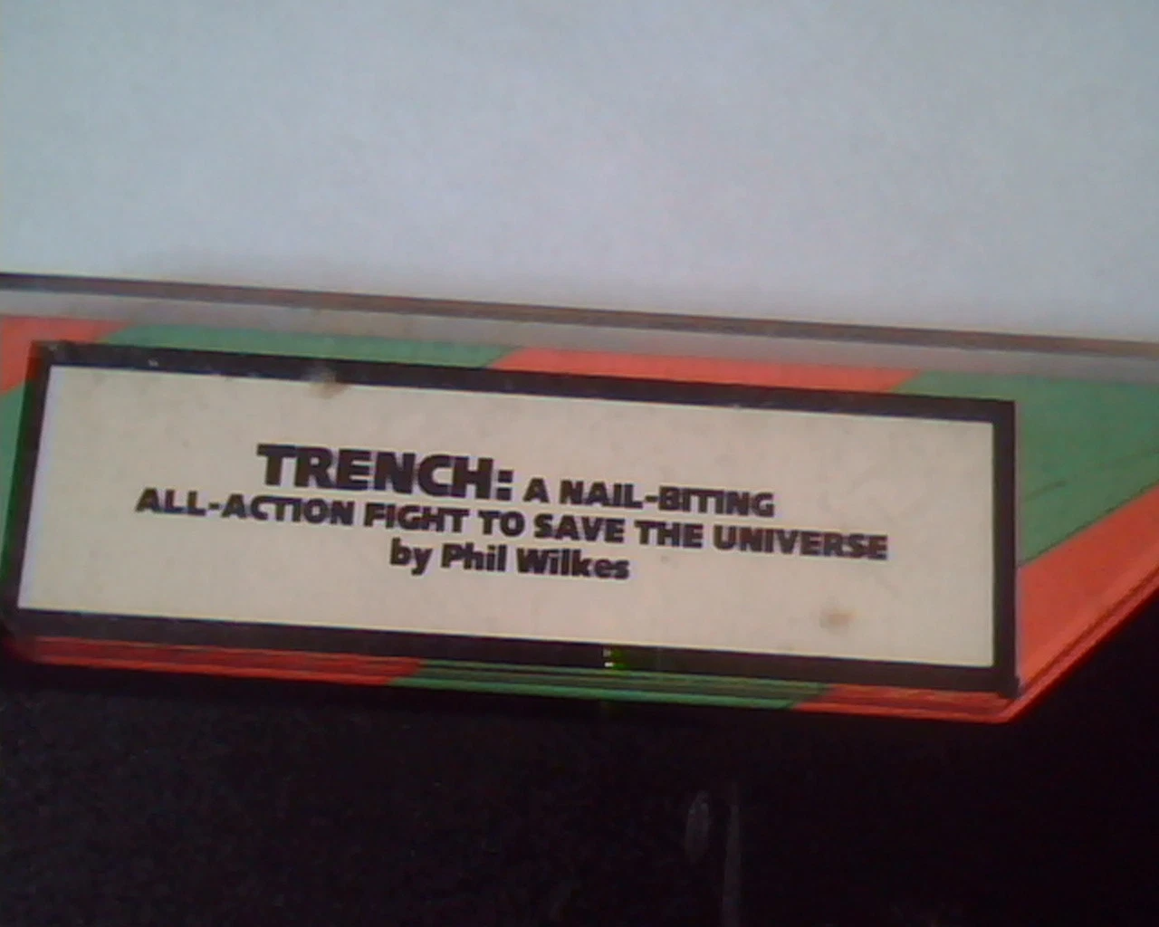 Cassette Tape Games TRENCH for the BBC B - by Phil Wilkes save the universe - image 3