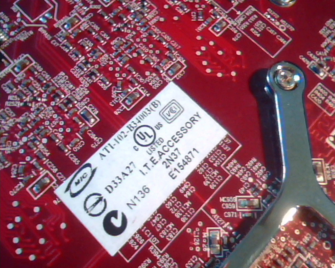 PCI-E express card ATI Radeon HD 3850 256M 109-B34031-00 DVI TV AX3850 - image 5