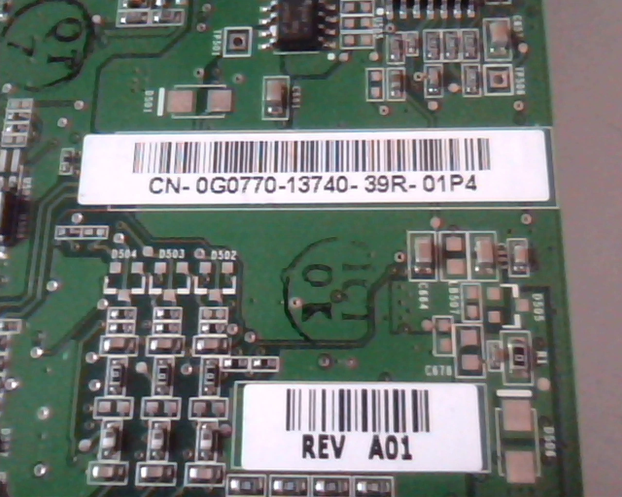 AGP card NVIDIA 180-10117-0000-B00 P117 CN-0G0770-13740-39R-01P4 Rev A01 DVI TV - image 3
