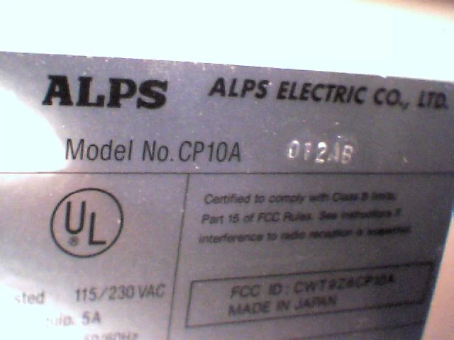 ALPS CP10A 286 Computer Super-Rare Japanese Vintage does Kanji - image 5