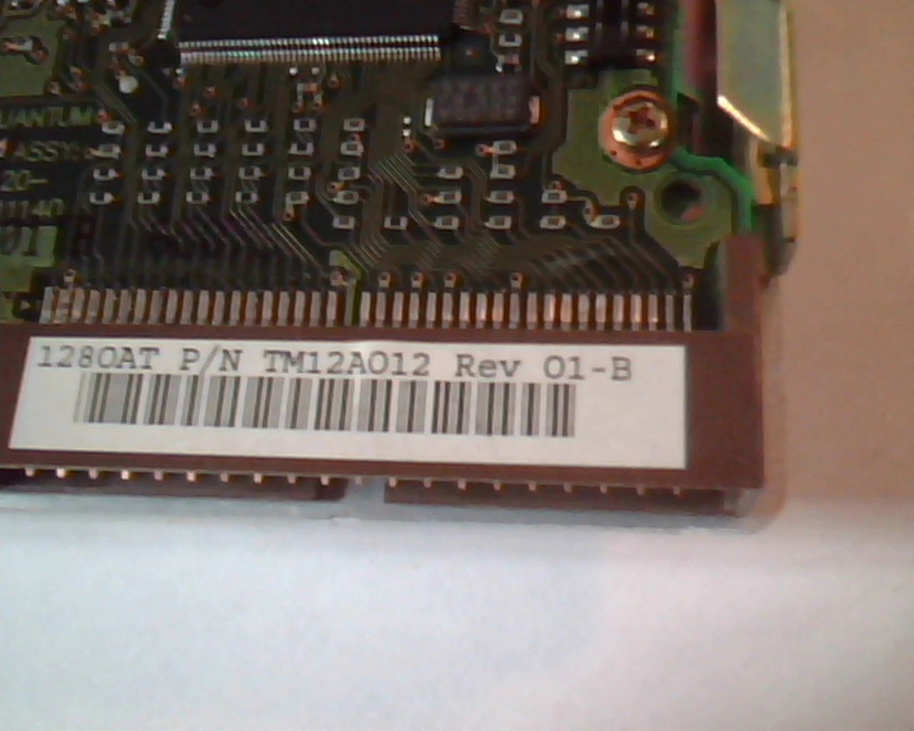 Hard Drive Disk HDD IDE Quantum Fireball TM 1280AT 1.2GB TM12A012 01-B - image 4