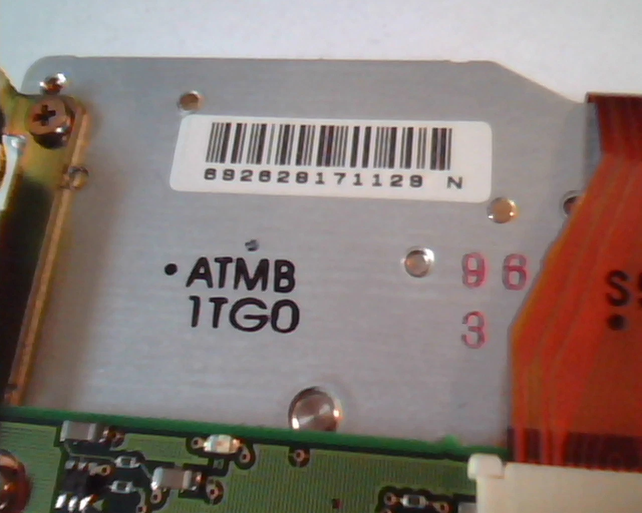 Hard Drive Disk HDD IDE Quantum Fireball TM 1280AT 1.2GB TM12A012 01-B - image 5