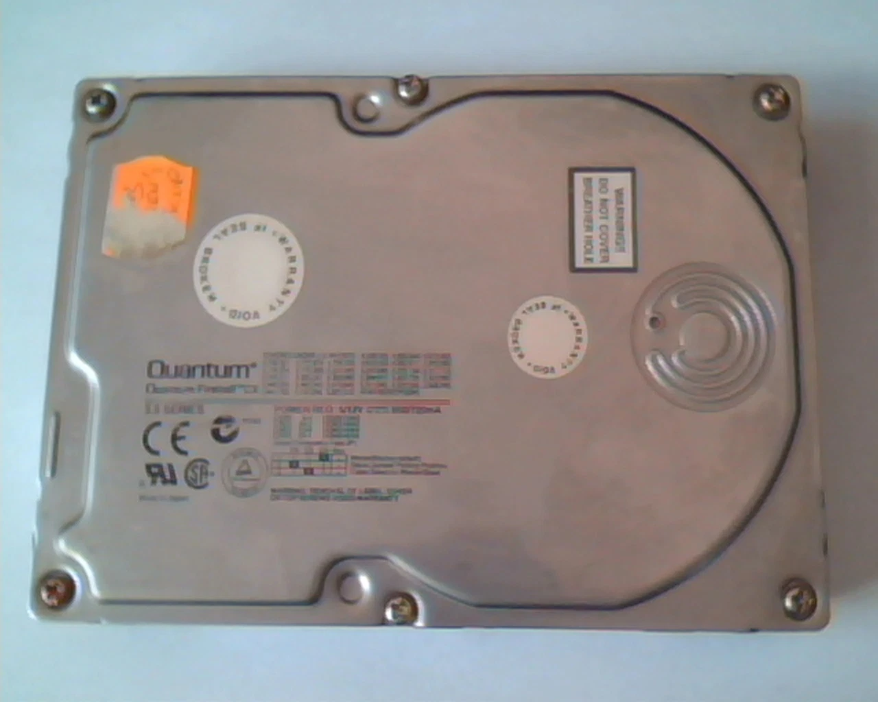 Hard Drive Disk IDE Quantum Fireball CX 13.0AT CX13A013 02-B 3.5in ACXF 0B00