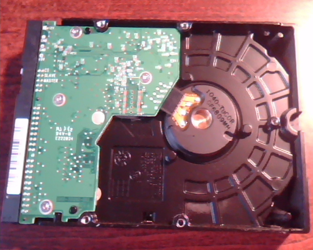 Hard Disk Drive IDE eserver WD400BB-23JHC0 40GB Western Digital IBM Caviar - image 4