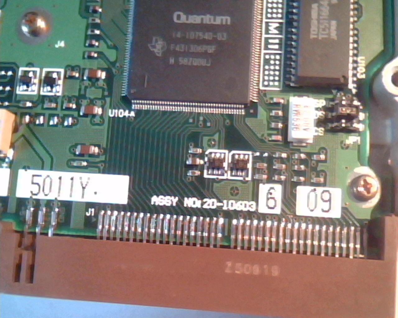 Hard Disk Drive IDE Quantum Fireball 1080AT FB10A011 Rev 03-G A1M.09 3.5 - image 4