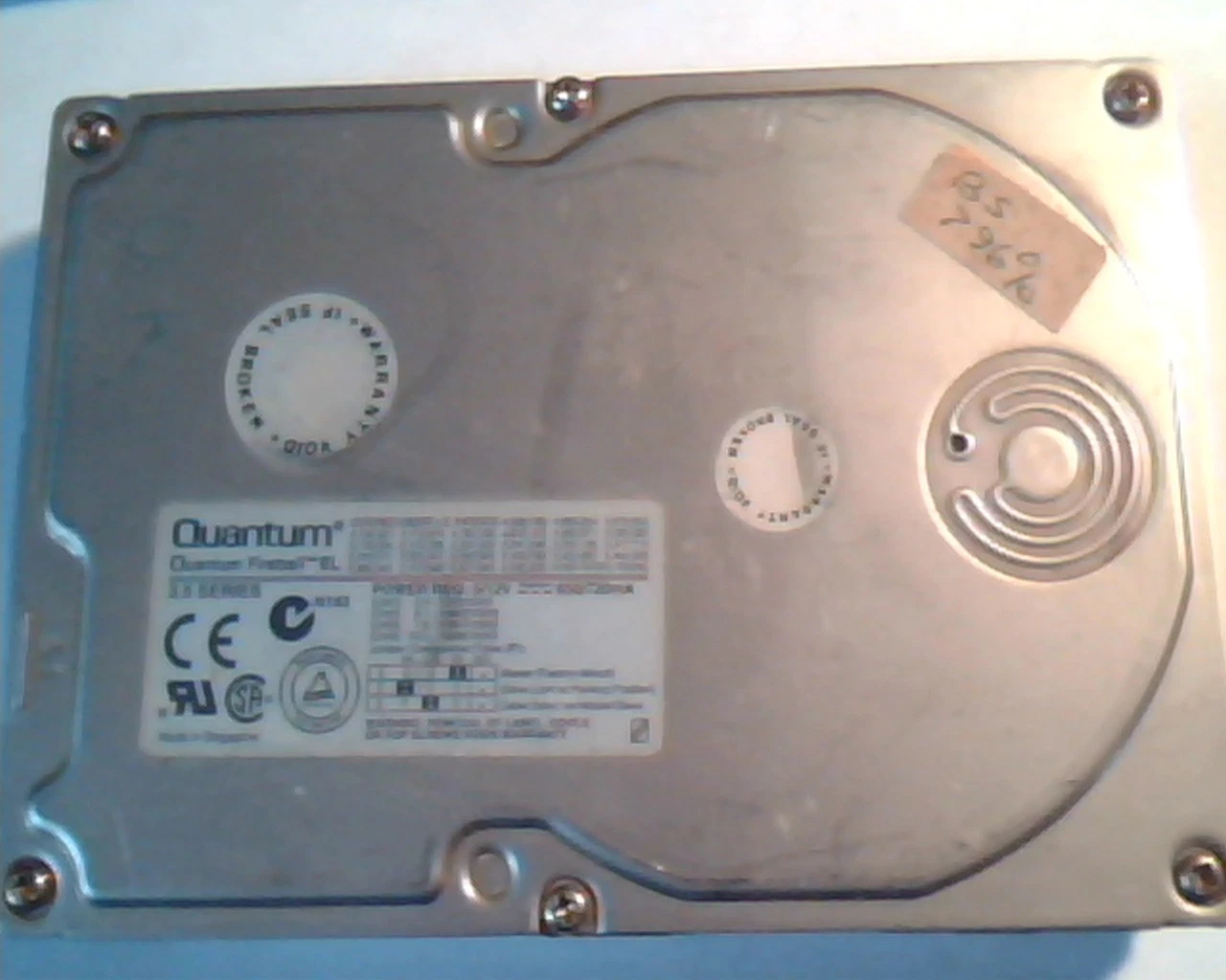 Hard Disk Drive IDE Quantum Fireball EL 2.5AT EL25A013 01-B AEL8 1190