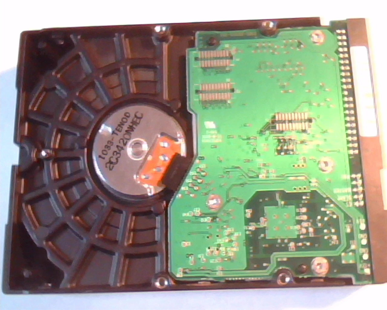 Hard Disk Drive IDE Western Digital Caviar WD400 WD400BB-75DEA0 HSBANA2CA 40GB - image 4