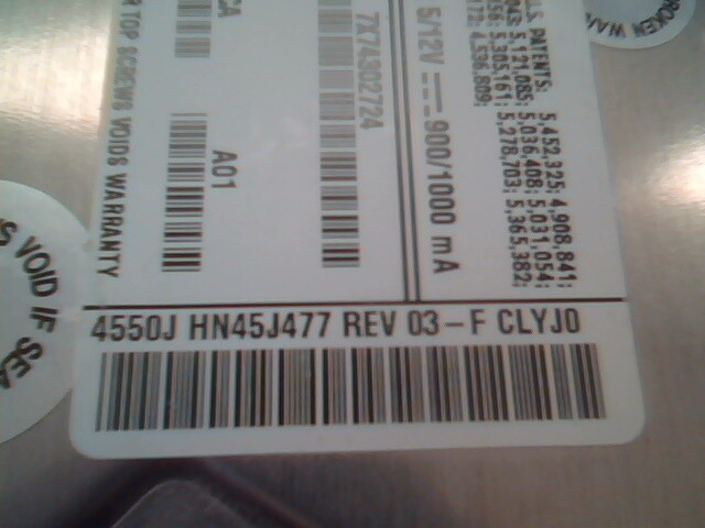 Hard Drive Quantum 4550J HN45J016 Rev 01-D DEC RZ1CB-CA 4550 MB SCSI 80-pin SCA - image 3