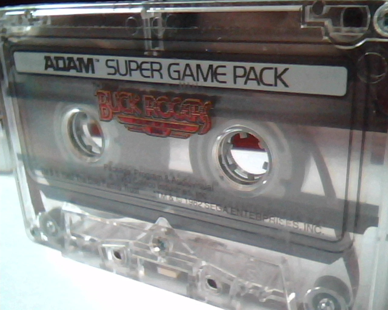Cassette Adam Super Game Pack - Buck Rogers Planet of Zoom Sega 1983 - image 2