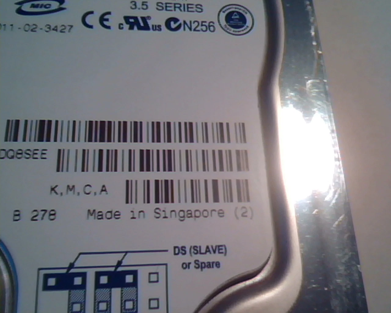 Hard Disk Drive IDE Maxtor DiamondMax Plus 8 40GB NAR61590 80293248 08JUL2003 - image 3