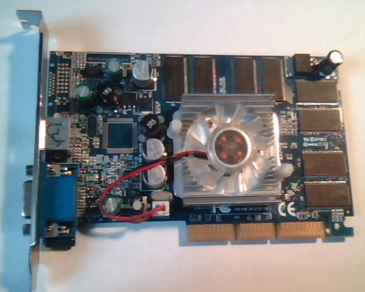 AGP card GeForce 5500 FX 3DFR55256 VGA CRT