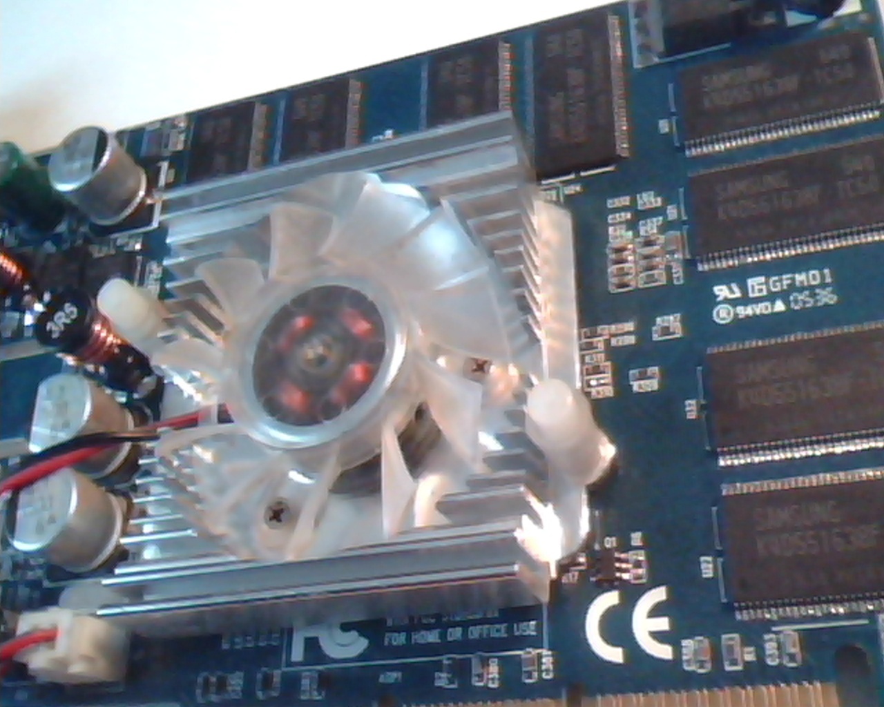 AGP card GeForce 5500 FX 3DFR55256 VGA CRT - image 2